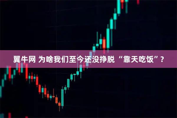 翼牛网 为啥我们至今还没挣脱 “靠天吃饭”？